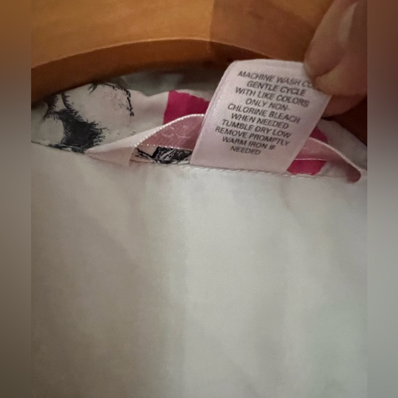 😍🦊pijama Shirt bikini set  Size XS &White lace inserted Top. bundle up for Free - Picture 4 of 15